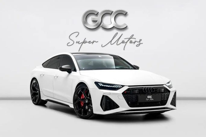 Подержанный Audi RS 7 II (4K), 4.0 л, 2024 в Дубае от GCC Super Motors Белый цвет. GCC | AUTO.AE