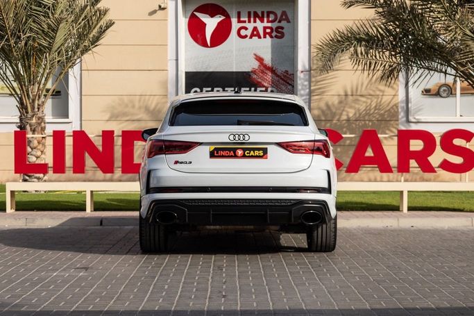 Used Audi RS Q3 Sportback II (F3), 2.5 l, 2022 in Dubai by Linda Cars, White color. GCC Specs | AUTO.AE