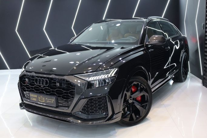 Used Audi RS Q8 I, 4.0 l, 2022 in Dubai by Sanam Cars, Black color. GCC Specs | AUTO.AE