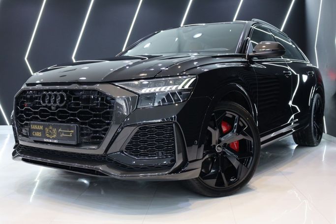 Used Audi RS Q8 I, 4.0 l, 2022 in Dubai by Sanam Cars, Black color. GCC Specs | AUTO.AE