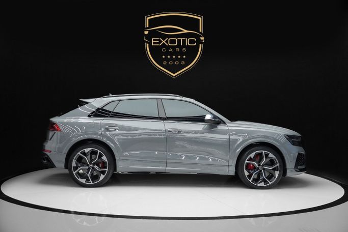 Used Audi RS Q8 I, 4.0 l, 2023 in Dubai by Exotic Cars, Grey color. GCC Specs | AUTO.AE