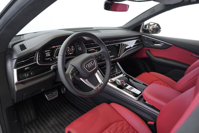 Used Audi RS Q8 I, 4.0 l, 2023 in Dubai by Exotic Cars, Grey color. GCC Specs | AUTO.AE