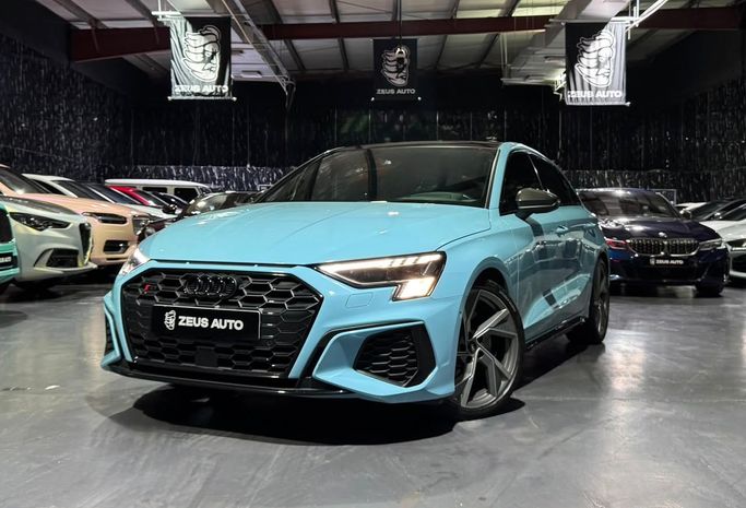 مستعملة Audi S3 IV (8Y), 2.0 l, 2024 في في دبي من Zeus Motors، اللون أزرق فاتح. مواصفات الخليج | AUTO.AE | إعلان #256431