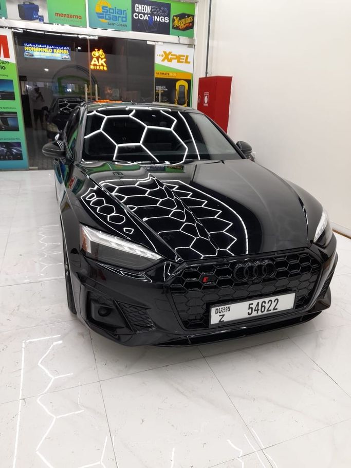Used Audi S5 II (F5) Facelift, 3.0 l, 2023 in Dubai, Black color. American Specs | AUTO.AE
