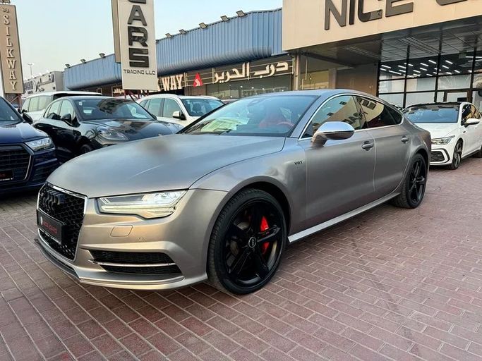 Подержанный Audi S7 I (4G) Рестайлинг, 4.0 л, 2016 в Дубае от Nice Cars Motos Серебристый цвет. GCC | AUTO.AE