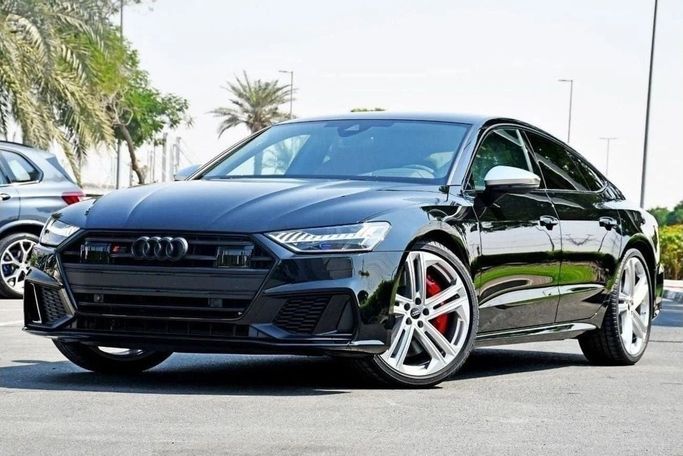 New Audi S7 II (4K), 3.0 l, 2022 in Dubai by Atlantic Motors FZCO, Black color. European Specs | AUTO.AE