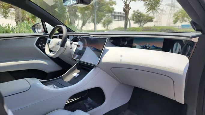 New Avatr 11 I Facelift, 2024 in Dubai by Alwan Global Cars, White color. Other | AUTO.AE