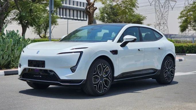 New Avatr 11 I Facelift, 2024 in Dubai by Alwan Global Cars, White color. Other | AUTO.AE