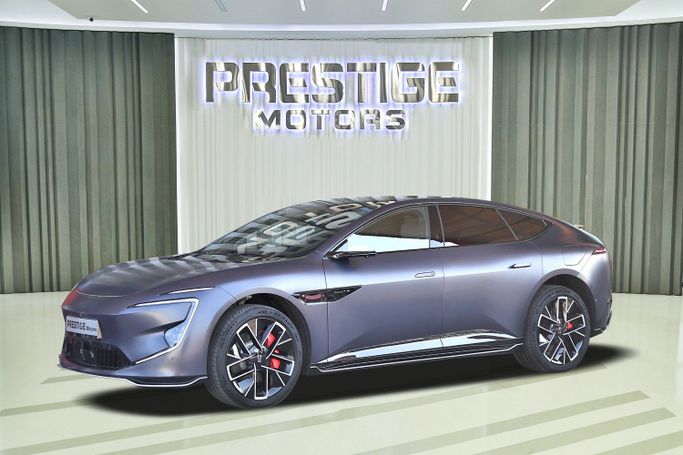 Used Avatr 12, 2024 in Dubai by Prestige motors, Light Blue color. Chinese Specs | AUTO.AE