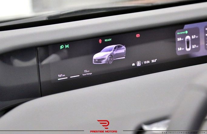 New Avatr 12, 2024 in Dubai by Prestige motors, Grey color. Chinese Specs | AUTO.AE