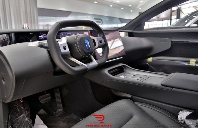 New Avatr 12, 2024 in Dubai by Prestige motors, Grey color. Chinese Specs | AUTO.AE