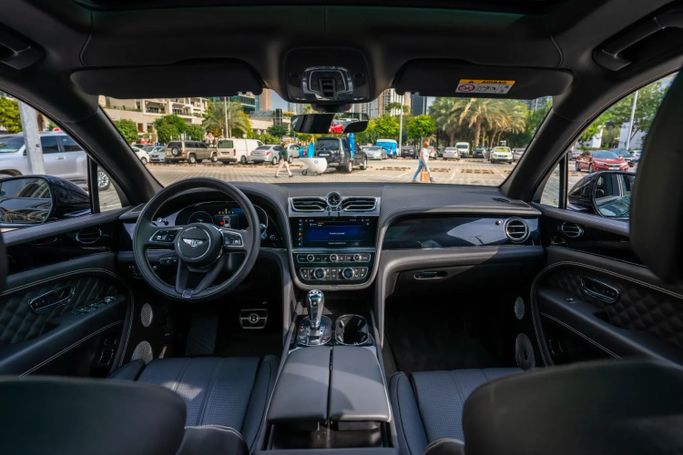 Bentley Bentayga I Facelift, 2023 luxury suv 5 dr. for rent in Dubai by ACR DXB, black color | AUTO.AE