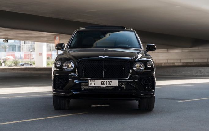 Bentley Bentayga I Facelift, 2023 luxury suv 5 dr. for rent in Dubai by Car Lux 365 Car Rental, black color | AUTO.AE