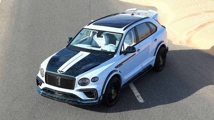 Новый Bentley Bentayga I Рестайлинг, 4.0 л, 2024 в Дубае от Dourado Luxury Car Синий цвет. Европейская | AUTO.AE