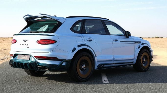 Новый Bentley Bentayga I Рестайлинг, 4.0 л, 2024 в Дубае от Dourado Luxury Car Синий цвет. Европейская | AUTO.AE