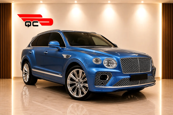 Подержанный Bentley Bentayga Azure I Рестайлинг, 4.0 л, 2023 в Дубае от QUICK CARS Голубой цвет. GCC | AUTO.AE | Объявление #270793