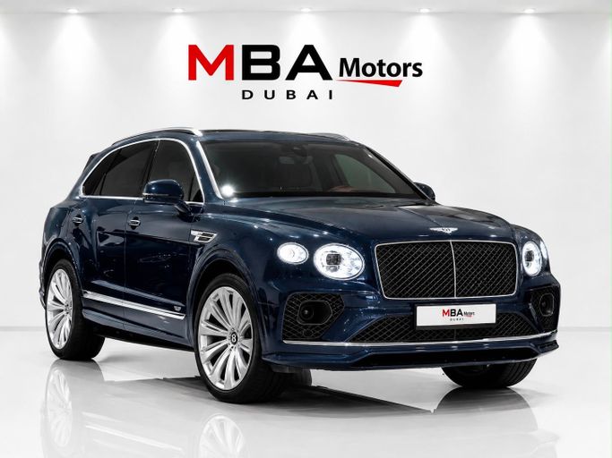Подержанный Bentley Bentayga Speed I Рестайлинг, 6.0 л, 2022 в ОАЭ, Дубай от MBA Motors Тёмно-синий цвет. GCC | AUTO.AE | Объявление #278394