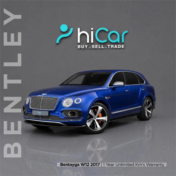 Used Bentley Bentayga Speed I, 6.0 l, 2017 in UAE, Dubai by Hi Car Approved Pre-Owned Cars Showroom, Blue color. Other | AUTO.AE | Listing #278700