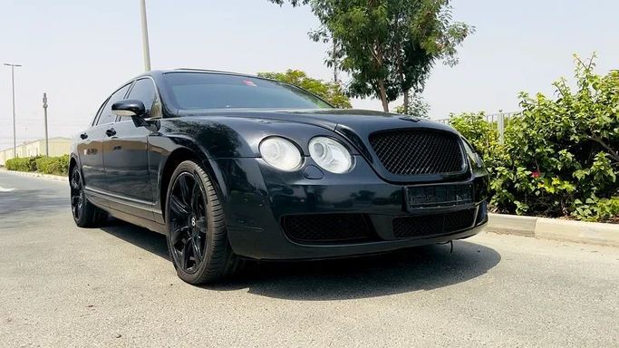 Used Bentley Continental Flying Spur, 6.0 l, 2008 in Dubai by Golden Century Motors Zhongdong Trading FZE, Black color. GCC Specs | AUTO.AE