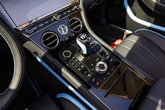Bentley Continental GT Speed III, 2025 business cabriolet for rent in Dubai by POF RENTAL, black color | AUTO.AE