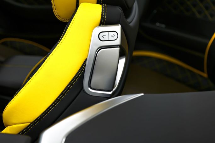New Bentley Continental GT Speed III, 6.0 l, 2021 in Dubai by PUPIL OF FATE MOTORS, Yellow color. GCC Specs | AUTO.AE
