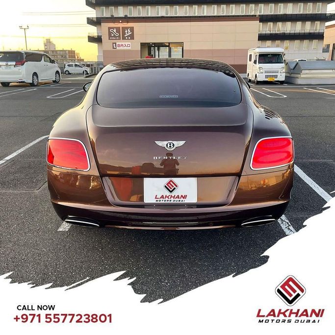 Подержанный Bentley Continental GT II, 6.0 л, 2014 в Дубае от Lakhani Motors Коричневый цвет. Other | AUTO.AE
