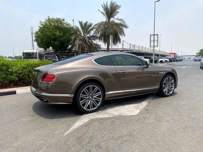 Used Bentley Continental GT Speed II Facelift, 6.0 l, 2016 in Dubai by Formula Motors, Brown color. GCC Specs | AUTO.AE