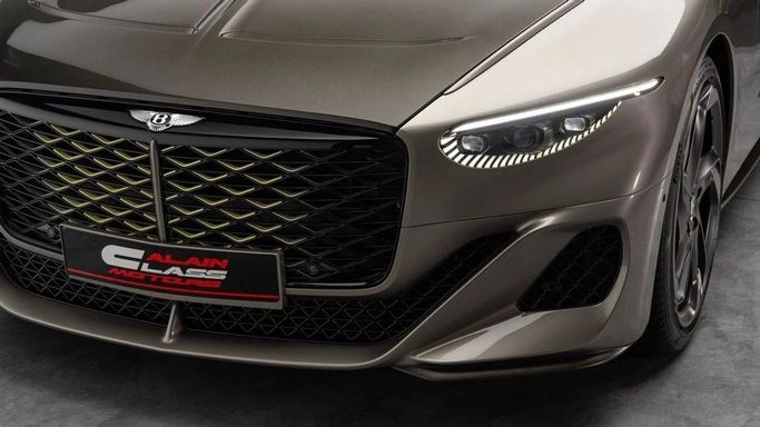 Подержанный Bentley Continental GT Batur III, 6 л, 2023 в Дубае от Al Ain Class Motors Серый цвет. Европейская | AUTO.AE