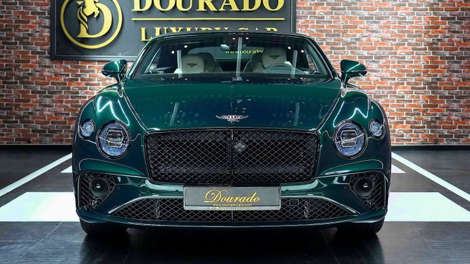 New Bentley Continental GT III, 4.0 l, 2023 in Dubai by Dourado Luxury Car, Green color. European Specs | AUTO.AE