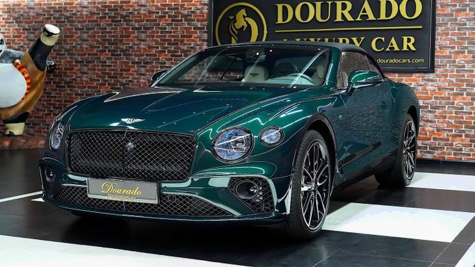 New Bentley Continental GT III, 4.0 l, 2023 in Dubai by Dourado Luxury Car, Green color. European Specs | AUTO.AE