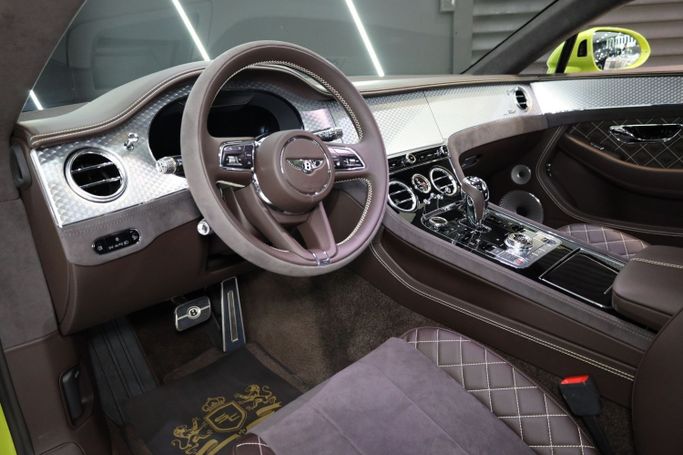 Used Bentley Continental GT Speed III, 6.0 l, 2022 in Dubai by Sanam Cars, Green color. GCC Specs | AUTO.AE