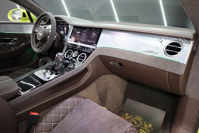 Used Bentley Continental GT Speed III, 6.0 l, 2022 in Dubai by Sanam Cars, Green color. GCC Specs | AUTO.AE