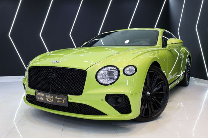 Used Bentley Continental GT Speed III, 6.0 l, 2022 in Dubai by Sanam Cars, Green color. GCC Specs | AUTO.AE