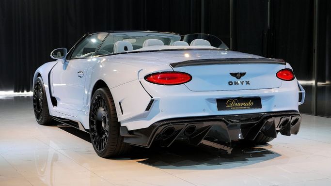 New Bentley Continental GT Onyx Concept GTX II III, 4 l, 2024 in Dubai by Dourado Luxury Car, Blue color. European Specs | AUTO.AE