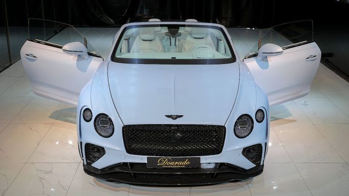 New Bentley Continental GT Onyx Concept GTX II III, 4 l, 2024 in Dubai by Dourado Luxury Car, Blue color. European Specs | AUTO.AE