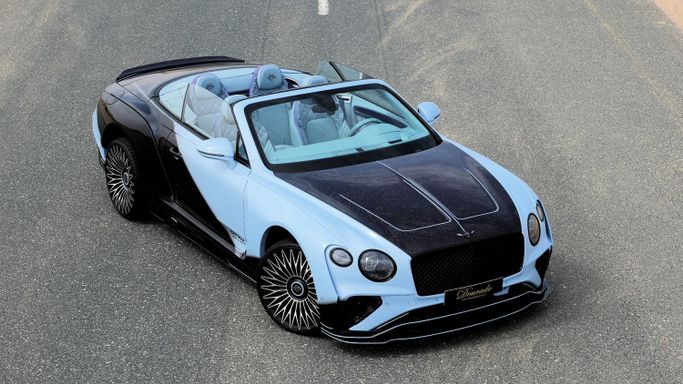 New Bentley Continental GT Onyx Concept GTX III III, 4 l, 2023 in Dubai by Dourado Luxury Car, Blue color. European Specs | AUTO.AE