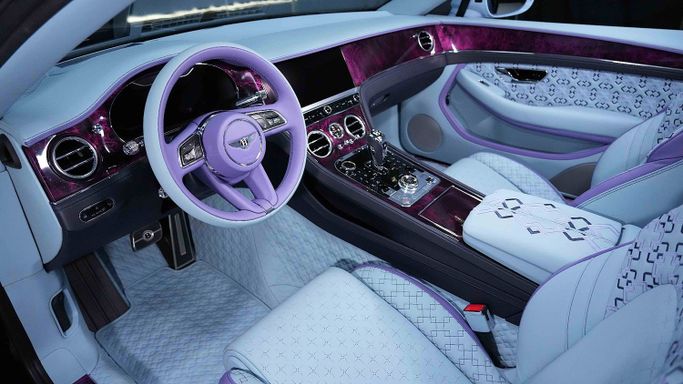 New Bentley Continental GT Onyx Concept GTX III III, 4 l, 2023 in Dubai by Dourado Luxury Car, Blue color. European Specs | AUTO.AE