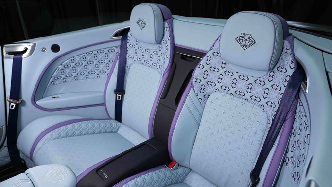 New Bentley Continental GT Onyx Concept GTX III III, 4 l, 2023 in Dubai by Dourado Luxury Car, Blue color. European Specs | AUTO.AE