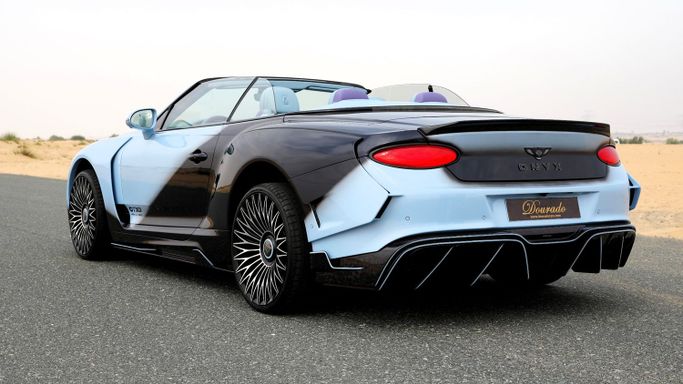 New Bentley Continental GT Onyx Concept GTX III III, 4 l, 2023 in Dubai by Dourado Luxury Car, Blue color. European Specs | AUTO.AE