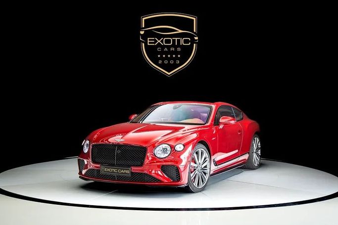 Used Bentley Continental GT III, 6.0 l, 2022 in Dubai by Exotic Cars, Red color. GCC Specs | AUTO.AE