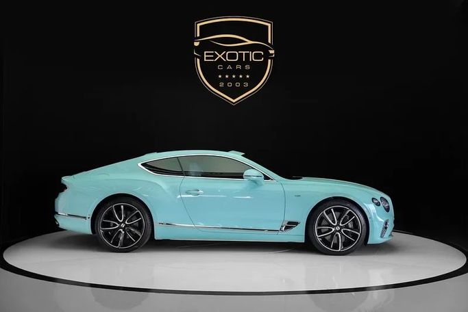 Used Bentley Continental GT III, 4.0 l, 2022 in Dubai by Exotic Cars, Teal color. GCC Specs | AUTO.AE