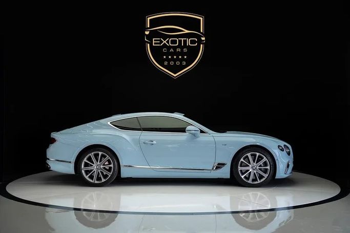 Used Bentley Continental GT III, 4.0 l, 2021 in Dubai by Exotic Cars, Light Blue color. Other | AUTO.AE