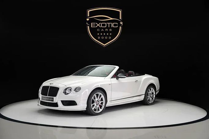 Used Bentley Continental GT S II, 4.0 l, 2015 in Dubai by Exotic Cars, White color. Japanese Specs | AUTO.AE