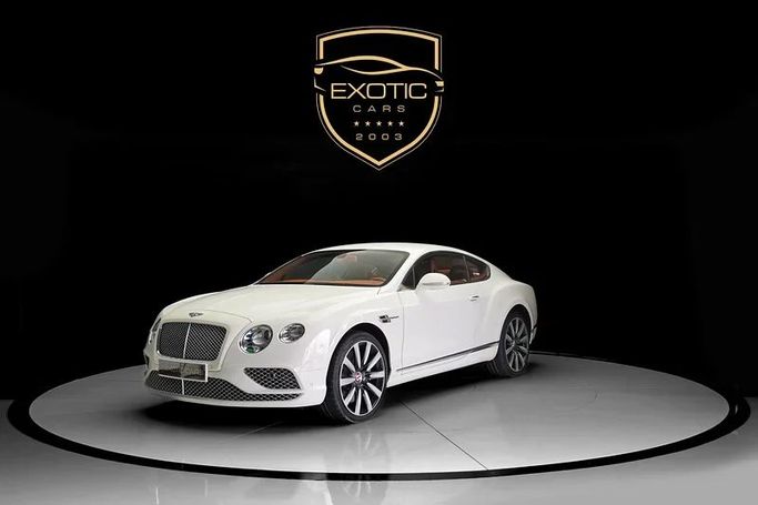 Used Bentley Continental GT II Facelift, 4.0 l, 2016 in Dubai by Exotic Cars, White color. GCC Specs | AUTO.AE