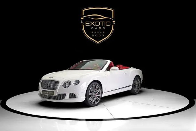 Used Bentley Continental GT II, 6.0 l, 2014 in Dubai by Exotic Cars, White color. GCC Specs | AUTO.AE