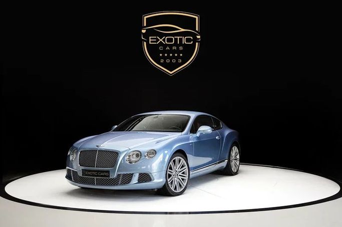 Used Bentley Continental GT Speed II, 6.0 l, 2014 in Dubai by Exotic Cars, Blue color. GCC Specs | AUTO.AE