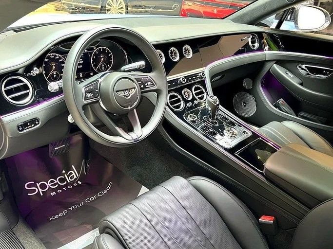 New Bentley Continental GT III, 4.0 l, 2023 in Dubai by Special Art Motors, Blue color. European Specs | AUTO.AE