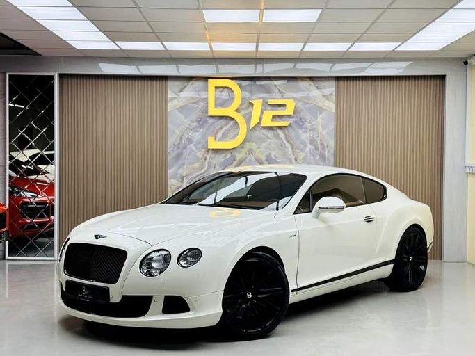 Подержанный Bentley Continental GT Speed II, 6.0 л, 2014 в Дубае от B12 Motors Белый цвет. GCC | AUTO.AE