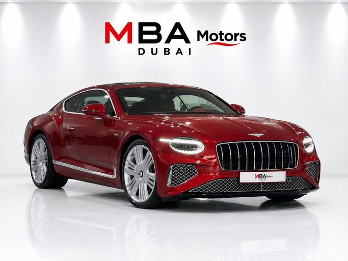 Used ⁦Bentley Continental GT IV, 4.0 l, 2026⁩ in UAE, Dubai by MBA Motors, Red color. GCC Specs | AUTO.AE | Listing #288092