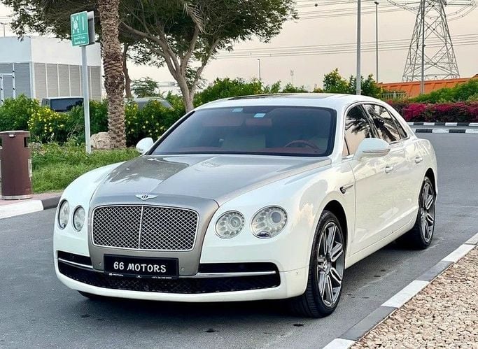 Used Bentley Flying Spur II, 6.0 l, 2016 in Dubai by 66 Motors, White color. GCC Specs | AUTO.AE